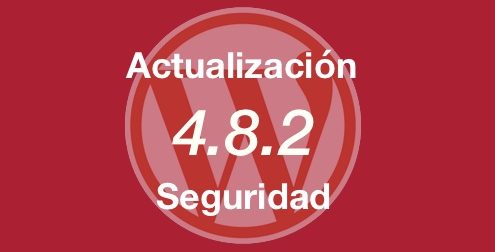 Actualización de Seguridad WordPress 4.8.2